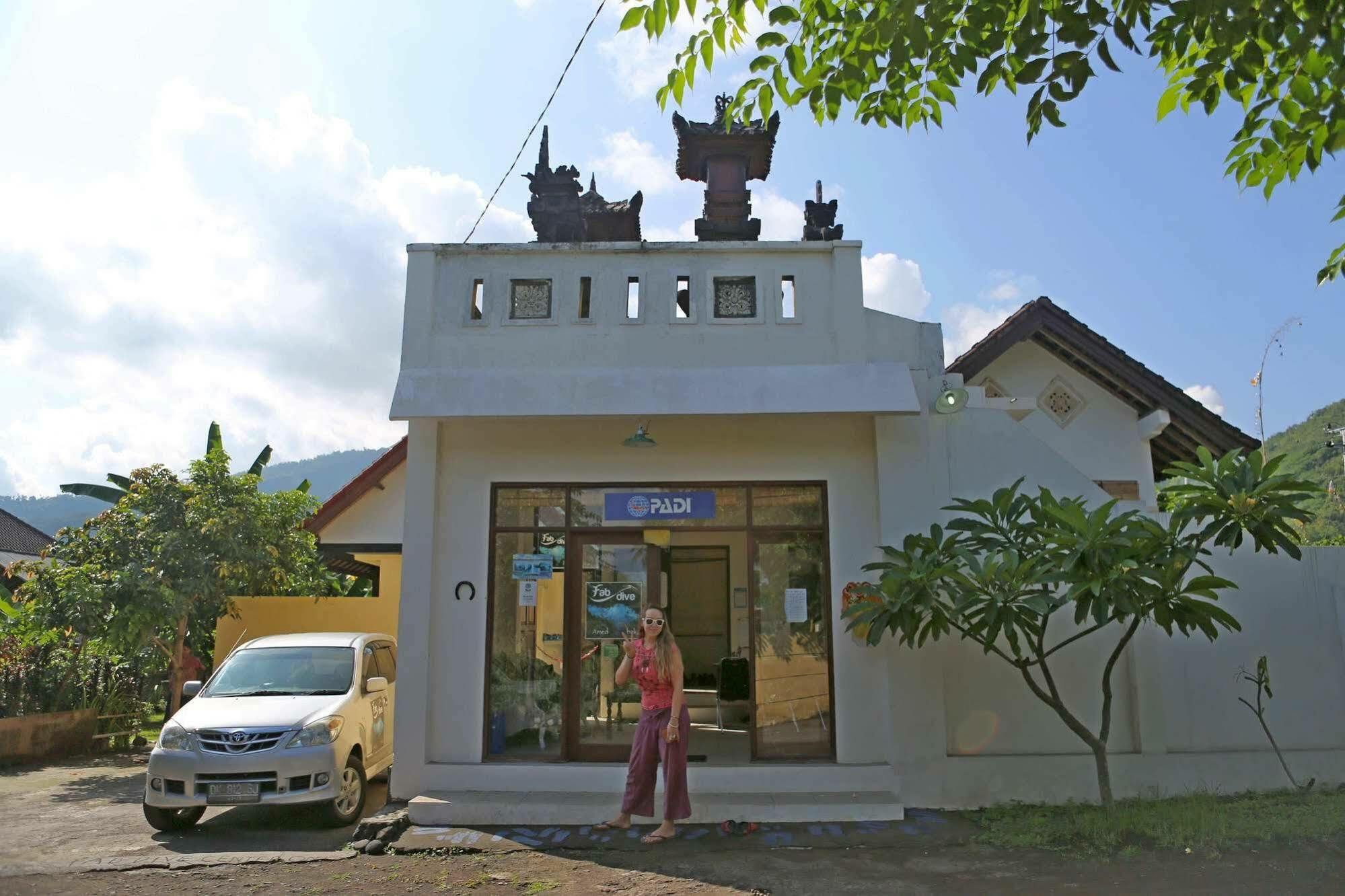 Bali Fab Dive Center Vandrarhem Amed Exteriör bild