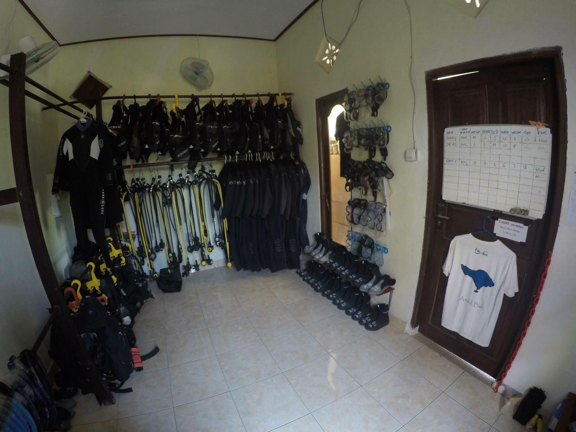 Bali Fab Dive Center Vandrarhem Amed Exteriör bild